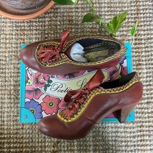 Poetic License Whiplash Heels Saddle Shoes size 38.5